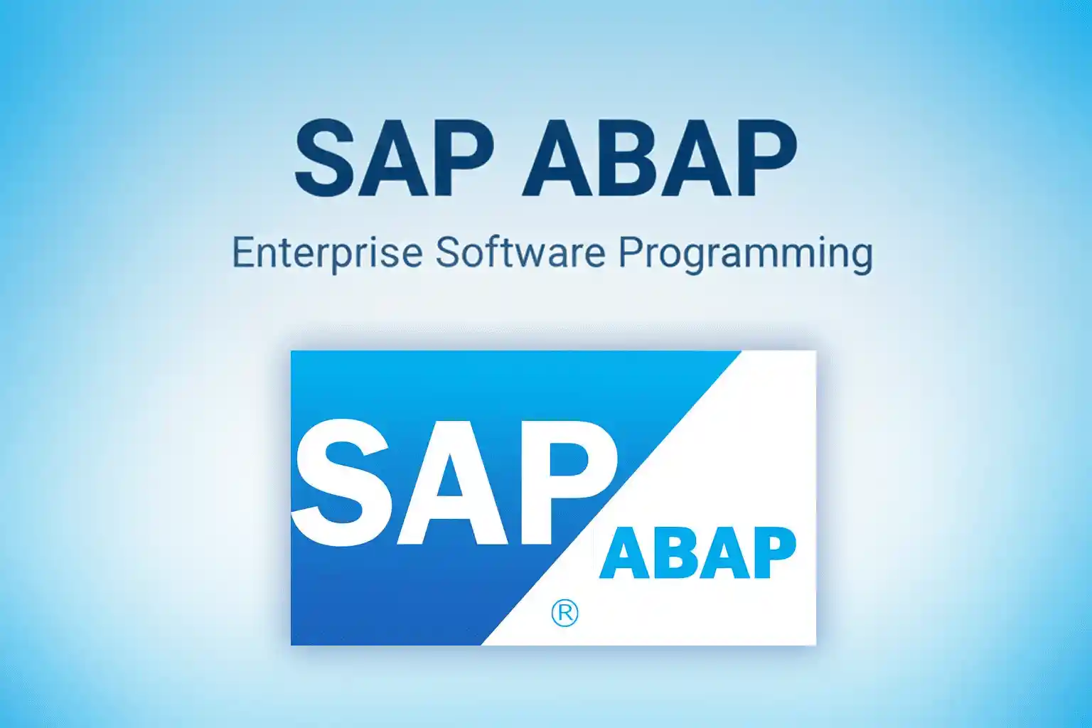 CERTIFICATE COURSE IN SAP ABAP