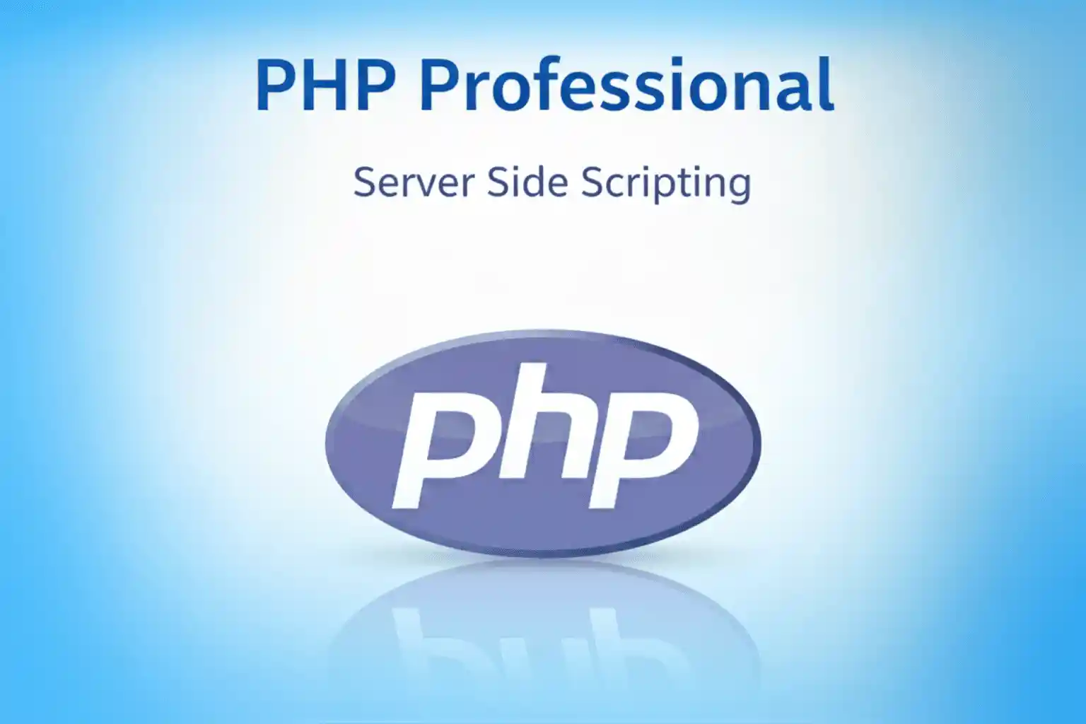 CERTIFICATE COURSE IN PHP
