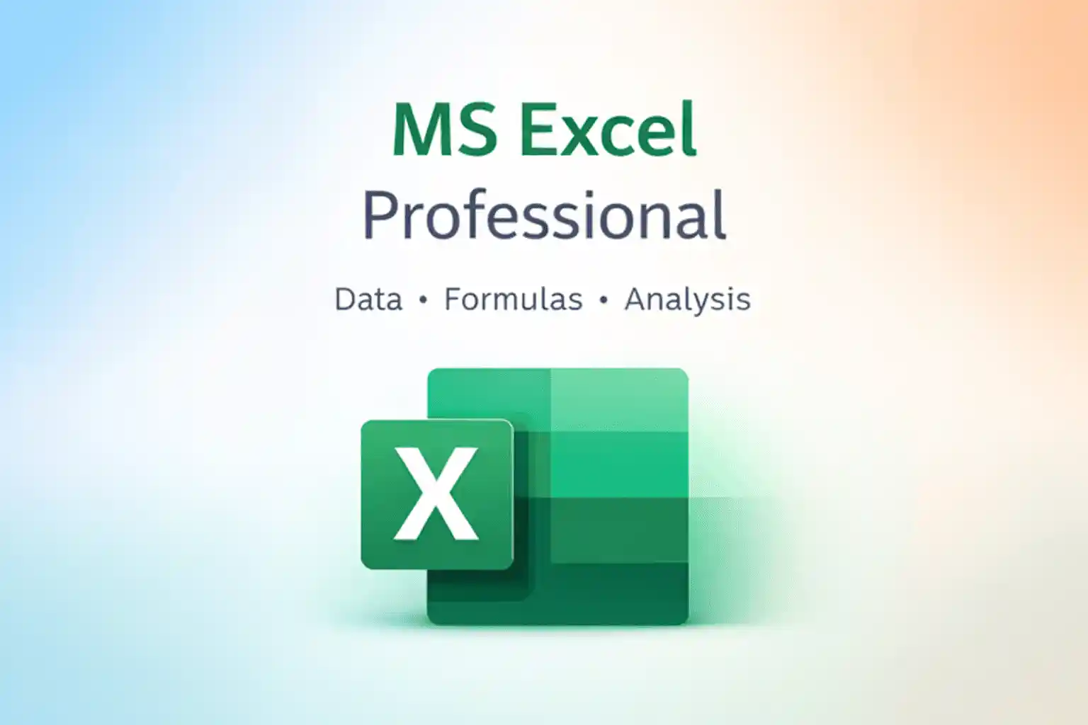 CERTIFICATE COURSE IN MS EXCEL